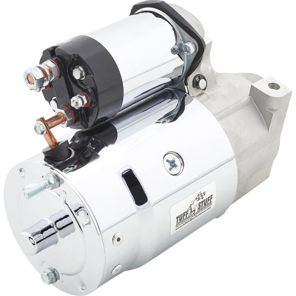 Arranque King Chrome, 1,4 kW, 153 dientes, se adapta a Chevy 1955-86 Foto 3 de 4