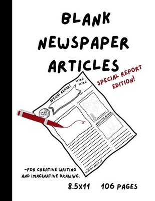 K a Marabel Blank Newspaper Articles for Creative Writ (Taschenbuch) (US IMPORT)