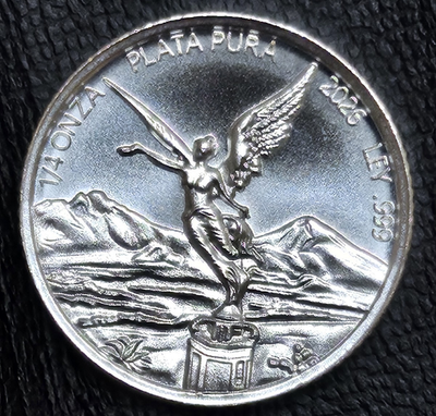 SALE **INTAGLIO MINT** 2026 Mexico LIBERTAD TRIBUTE – 1/4oz .999