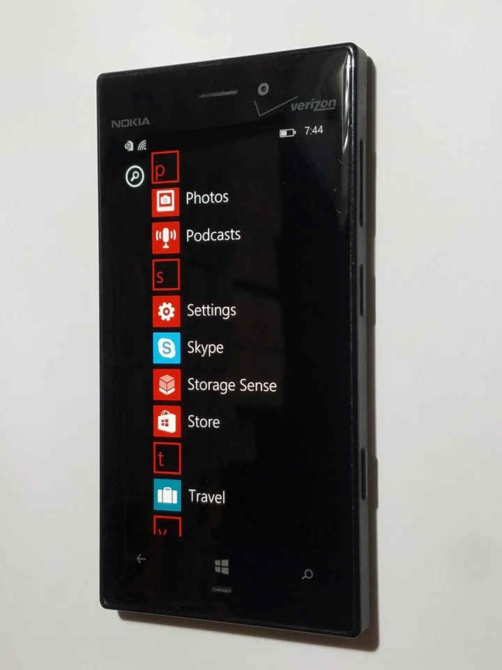 Rare Worldwide Unlocked Nokia Lumia 928 32GB Black Verizon Windows Smart Phone - Image 4 of 4