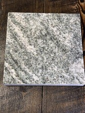 "Remache de piedra natural de granito 6"" cuadrado losa gris 3/4"" de grosor para arte artesanal"