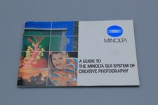 Minolta SLR Creative Photography Guide