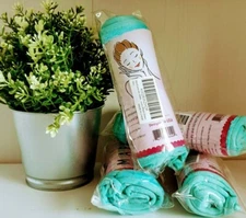 2PC Mary Lavender Makeup Remover Eraser Towels Reusable Wipes Facial Cleansing