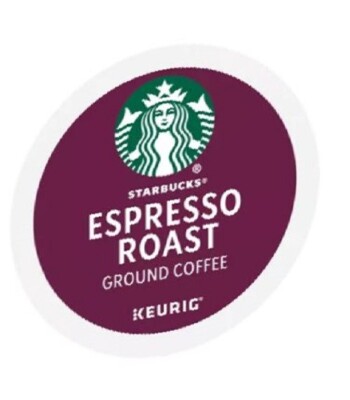    Starbucks Espresso Roast Coffee Keurig K-cups