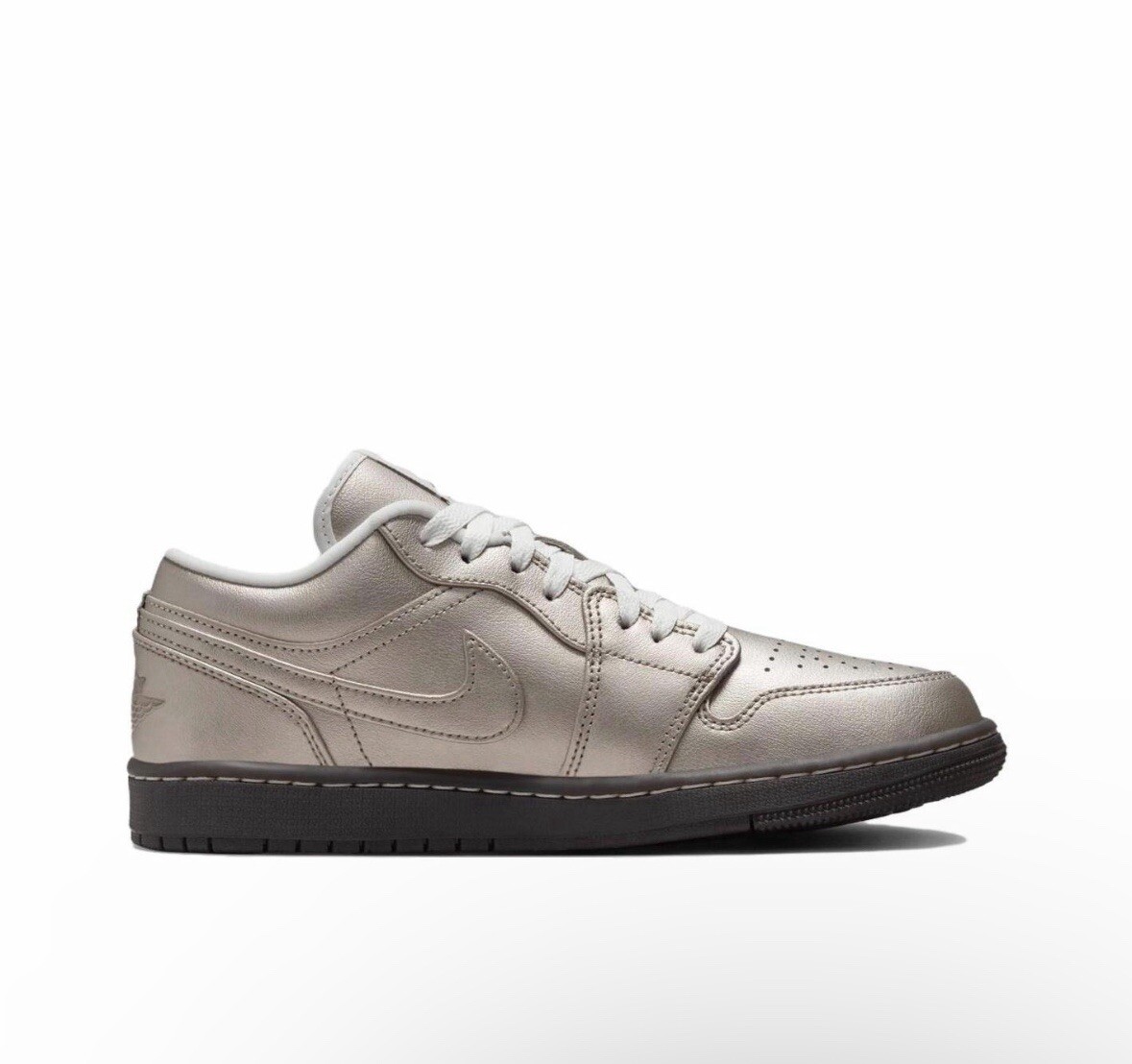 Nike Air Jordan 1 Low SE Metallic Zinc HQ3529-099 Womens Nike Air Jordan 1 Low SE Metallic Zinc HQ3529-099 Womens