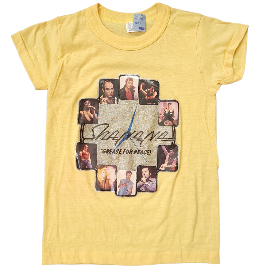 希少 1979年当時物 SHA NA NA ビンテージ ラグランTシャツ 70s Vintage