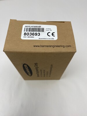 Banner Engineering Q5XKLAF2000-Q8 803693 Through Beam Optical Sensor 78.740''
