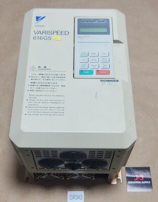 PREOWNED* Yaskawa CIMR-G5A27P5 Varispeed 616G5 Inverter 3~Ph PREOWNED* Yaskawa CIMR-G5A27P5 Varispeed 616G5 Inverter 3~Ph