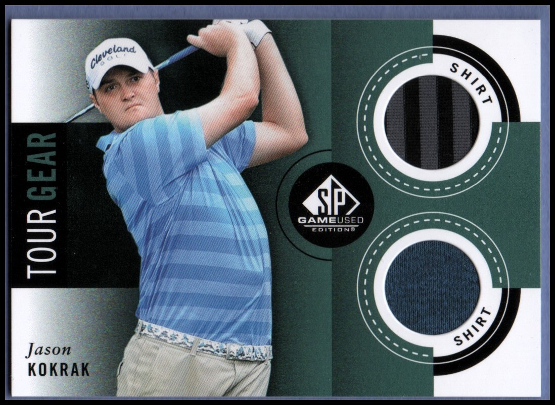 2014 SP Game Used Tour Gear #TGJK Jason Kokrak C - NM-MT | eBay