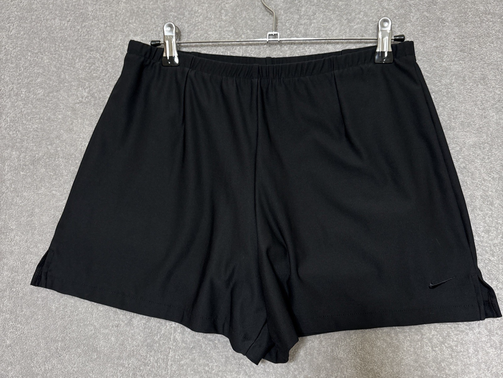 Nike Pantaloncini Allenamento Sportivi Pallavolo Corti Sotto Corti Elasticizzati Nero Tg Media