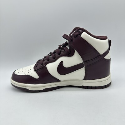 Nike Dunk High Burgundy White Crush 2022 DD1869-601 Women's Size 6