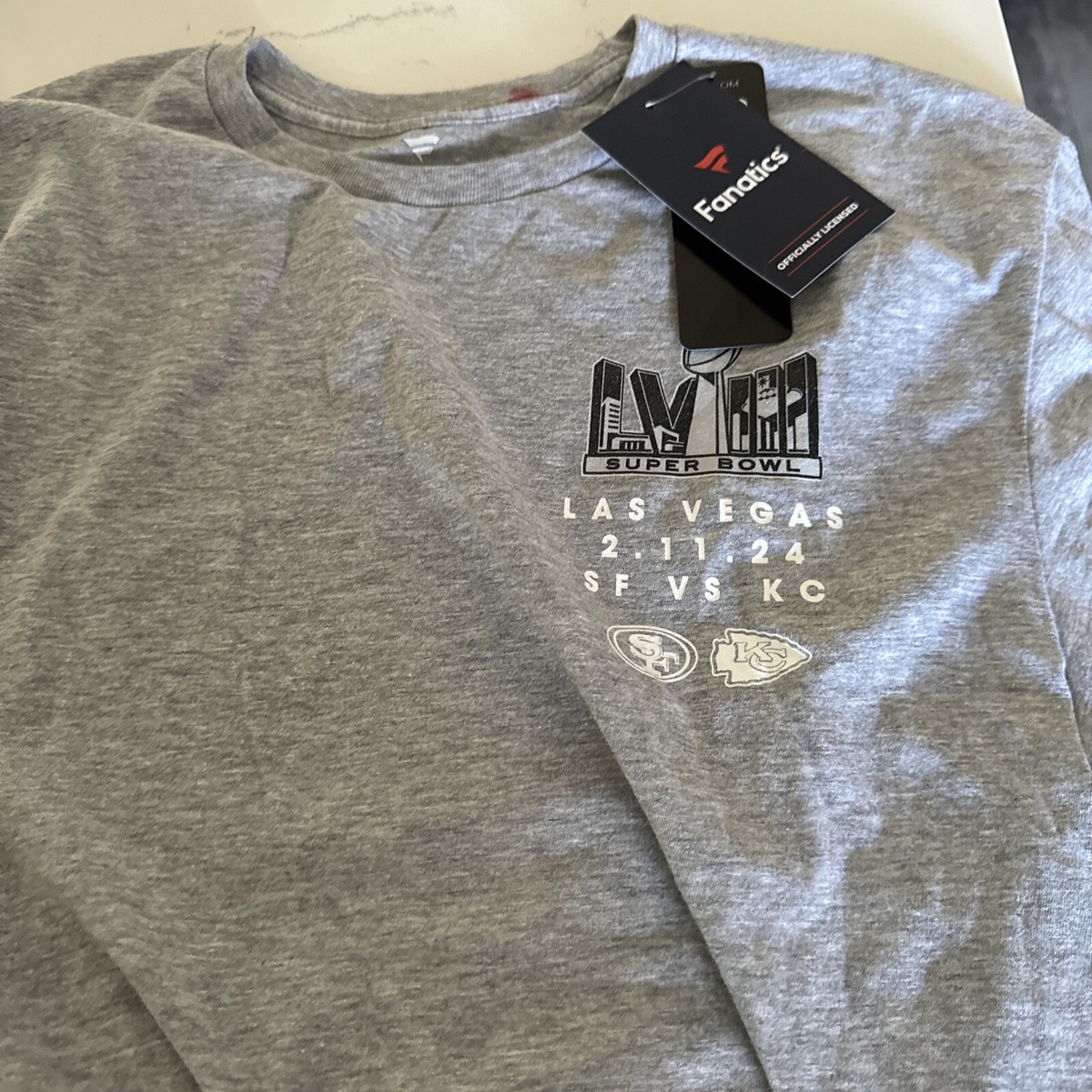 Superbowl 58 Mens Tshirtsize Medium | eBay