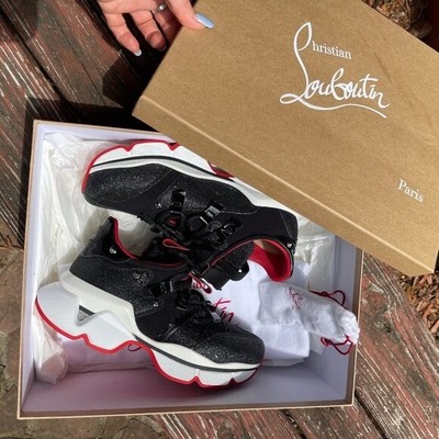 CHRISTIAN LOUBOUTIN Red Runner Donna 闪耀运动鞋Eu: 41.5 | eBay CHRISTIAN LOUBOUTIN Red Runner Donna 闪耀运动鞋Eu: 41.5 | eBay