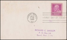 USA5 # 953 ADDR FIRST DAY CARD FDC   George Washington Carver
