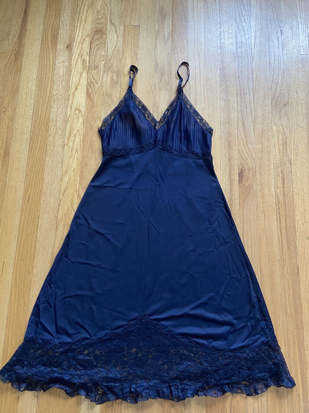 Vintage Seamprufe Average Intimates Slip Dress Gem