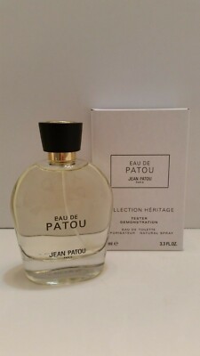 JEAN PATOU EAU DE PATOU EAU DE TOILETTE 3.3 OZ / 100 ML SPRAY NEW WITH CAP