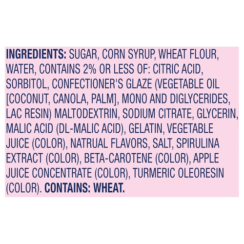 Cuerdas SweeTARTS, dulces, ponche arco iris retorcido, suaves y masticables, 9 oz - Imagen 7 de 9