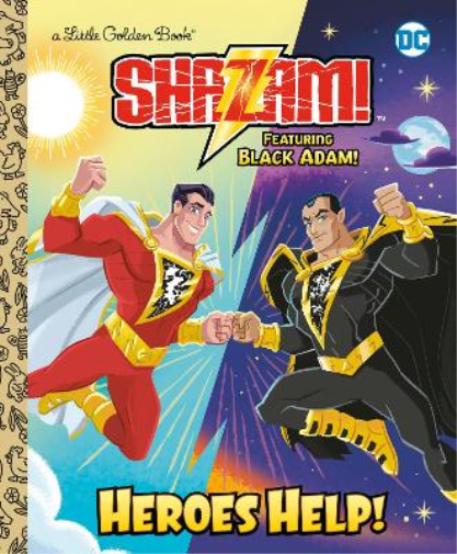 Frank Berrios Heroes Help! (DC Shazam!) (Hardback) Little Golden Book