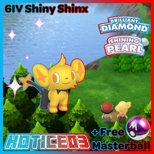 6IV Shiny Shinx Pokemon Brilliant Diamond Shining Pearl
