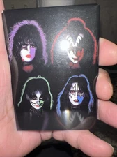 KISS *2X3 FRIDGE MAGNET* SOLO FACES