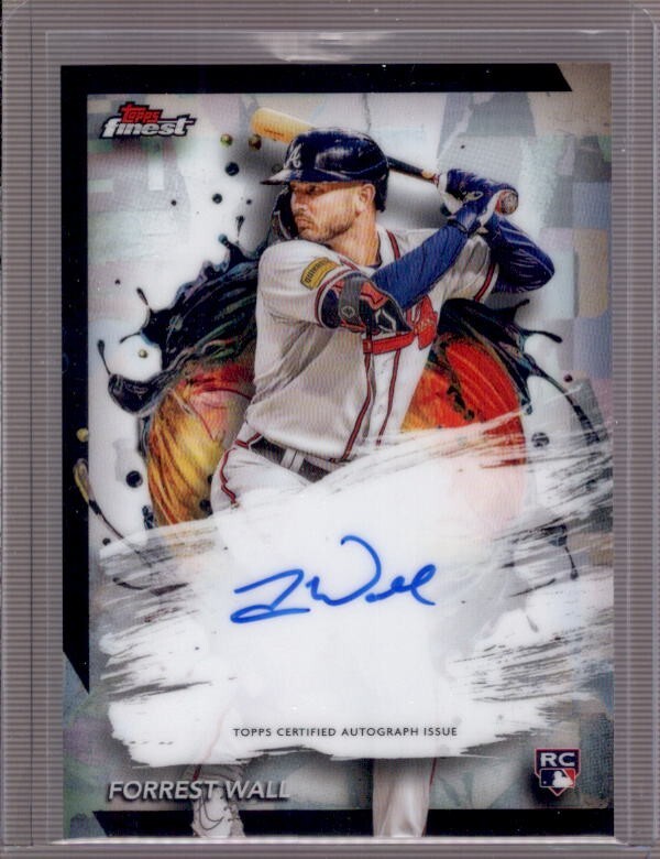 FORREST WALL 2024 Topps Finest Refractor Rookie RC Autograph Auto #FA-FW
