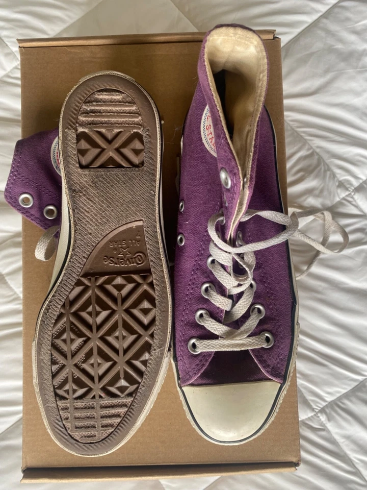 mandril converse taylor morado vintage Foto 2 de 4