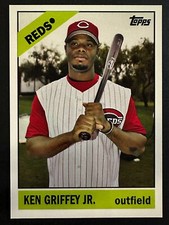 Ken Griffey Jr. 2008 Topps Baseball Trading Card History Cincinnati Reds #TCH30