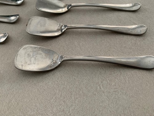Sambonet Italy Ice Cream Shovel Dessert Spoons Stainless Steel, 18/10, Lot 10 - Picture 6 of 14