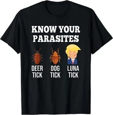 New Limited Funny Trump, Know Your Parasites Anti- Trump T-Shirt