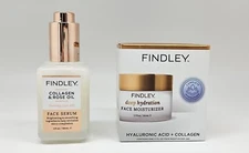 FINDLEY Deep Hydration Face Moisturizer Hyaluronic & Collagen + Face Serum