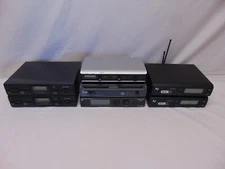 Lot Of 7 Wireless Audio Equipment Samson Electro-Voice Audio Technica JTS