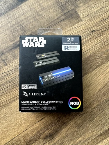 Seagate FireCuda Lightsaber Legends Special Edition, 2 TB, Internal SSD - M.2 PC
