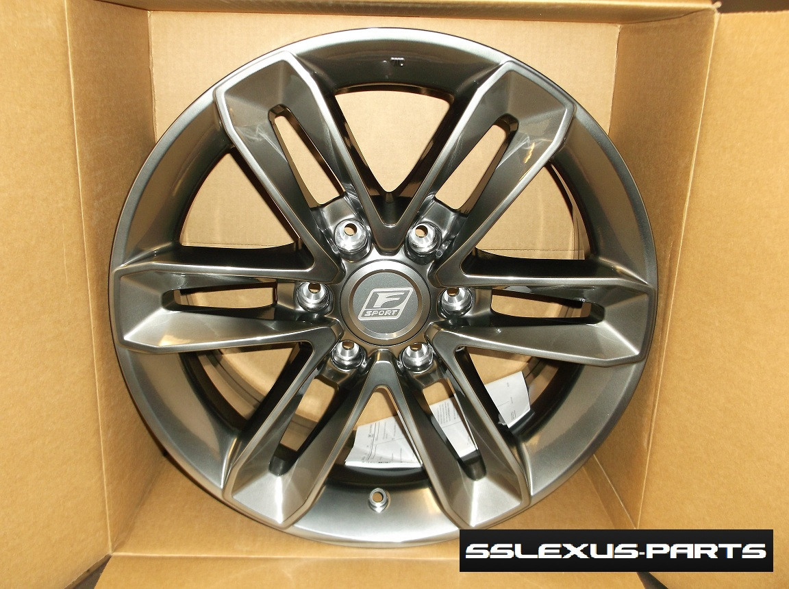 2012-2019 Lexus GX460 F-Sport Wheels Set w/ F-Sport Install Kit