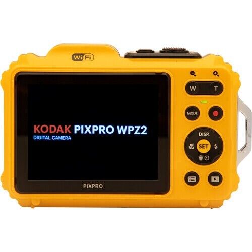 Kodak PIXPRO WPZ2 16MP 4x Zoom Tough Waterproof Camera NEW - Yellow - Bild 2 von 12