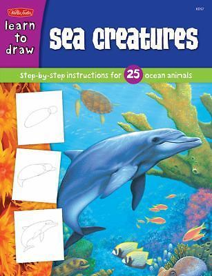 Sea Creatures: Step-by-step instructi- paperback, 9781560108634, Russell Farrell