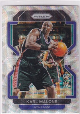 Panini 2021-22 Prizm NBA No. 259 Karl Malone Wave Prizm
