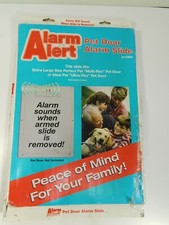 Alarm Alert Pet Door Alarm Slide for Ideal and Perfect Pet Doors NEW VINTAGE