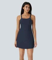 Halara Everyday Softlyzero RüCkenfreies Sommerkleid Gr.M, Neu !!