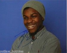 John Boyega Star Wars Autographed Signed 8x10 Photo COA