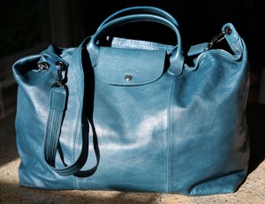 longchamp le pliage large leather