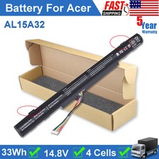 NEW AL15A32 LAPTOP BATTERY For ACER ASPIRE E5-473 E5-532 ES1-420 ES1-421 V3-574