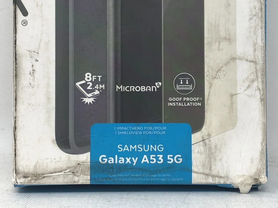 Paquete de protección Speck 360 Funda + Protector de pantalla para Samsung Galaxy A53 5G Foto 2 de 4