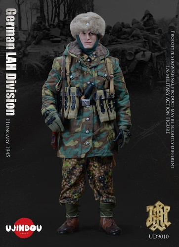 Figura de acción UJINDOU WWII División Alemana LAH Hungría 1945 1/6 UD9010 EN STOCK - Imagen 12 de 12