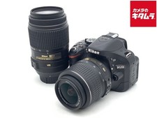NIKON D5200 DOUBLE ZOOM KIT BLACK -EXC- 2564