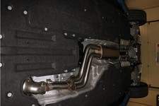 FOX Edelstahl Sportauspuff Vorschalldämpfer Jaguar XE 2.0l 177kW ab Bj 14