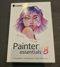 Corel Painter Essentials 8 Beginner Digital Painting Software Drawing Photo Art