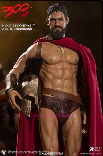 Perfect Collectibles Star Ace Toys 1/6 300 King Leonidas I Action Figure Stock - Picture 6 of 7