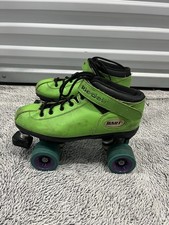 Riedell DART Roller Skates Green Size 7