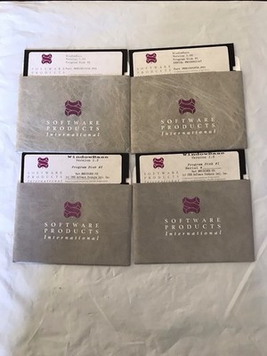Software Products International Window Base Floppy Diskette Set 