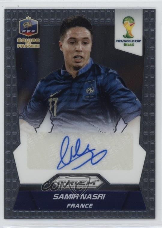2014 Panini Prizm World Cup Signatures Samir Nasri #S-SN Auto 0dj8